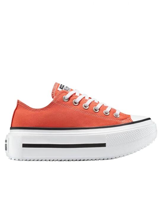 Converse Shoes - Converse CTAS Lift Double Stack Low Vermilion Red NEW Size 8.5